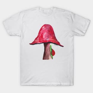 Mushroom and Snail T-Shirt